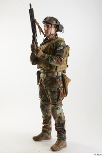 Photos Casey Schneider Army Dry Fire Suit Poses standing whole…